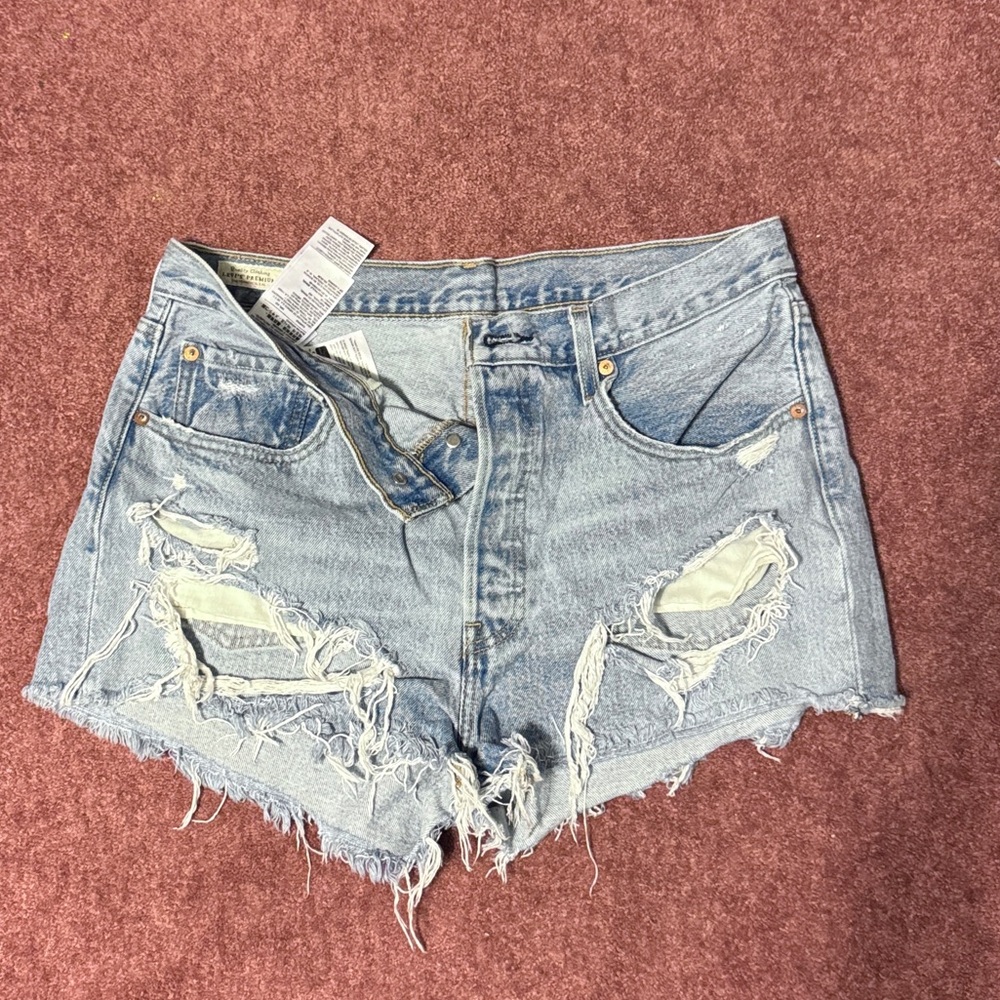 Distressed Levi vintage Denim Women's Shorts